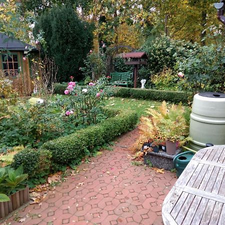 Ruhige, Gemuetliche 1-Zimmer Gartenwohnung Fuer 2 Erwachsene Lübeck Buitenkant foto