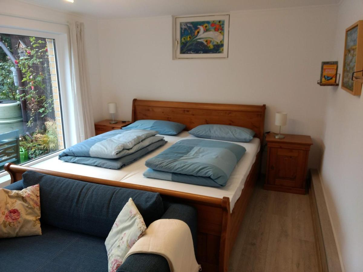 Ruhige, Gemuetliche 1-Zimmer Gartenwohnung Fuer 2 Erwachsene Lübeck Buitenkant foto